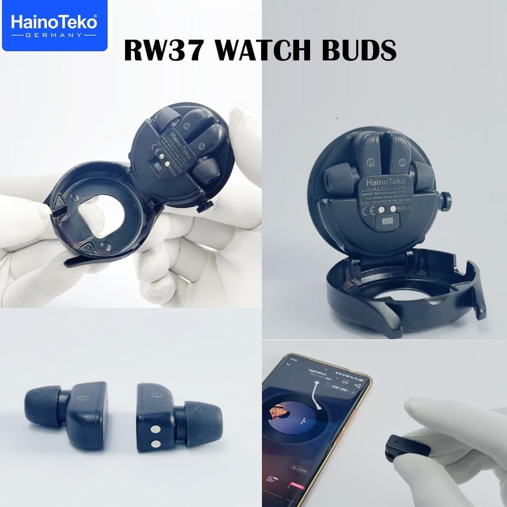 Haino Teko Germany RW37 Watch with Earbuds (Origional Germany Not copy)