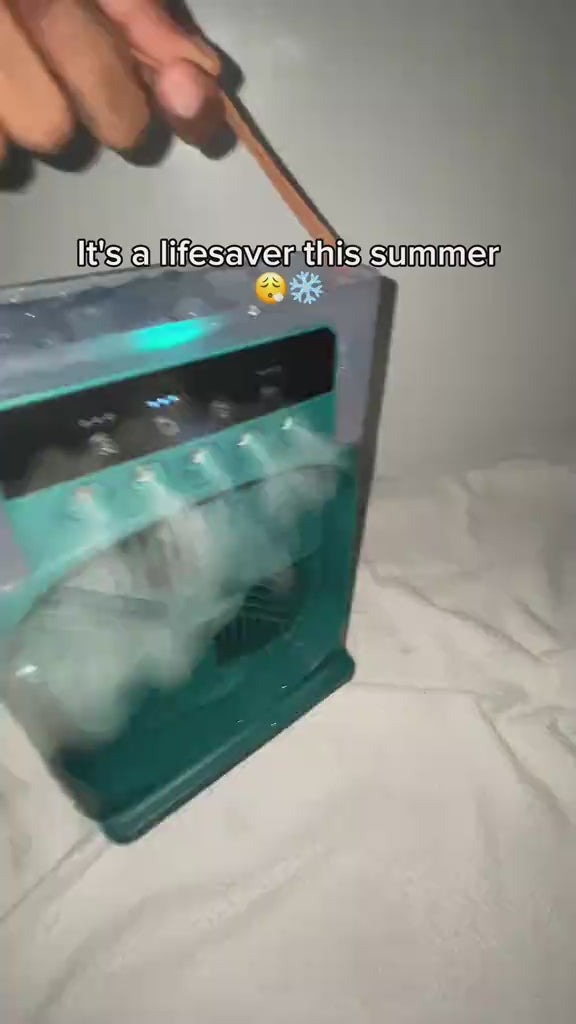 Cooling Fan With Ice