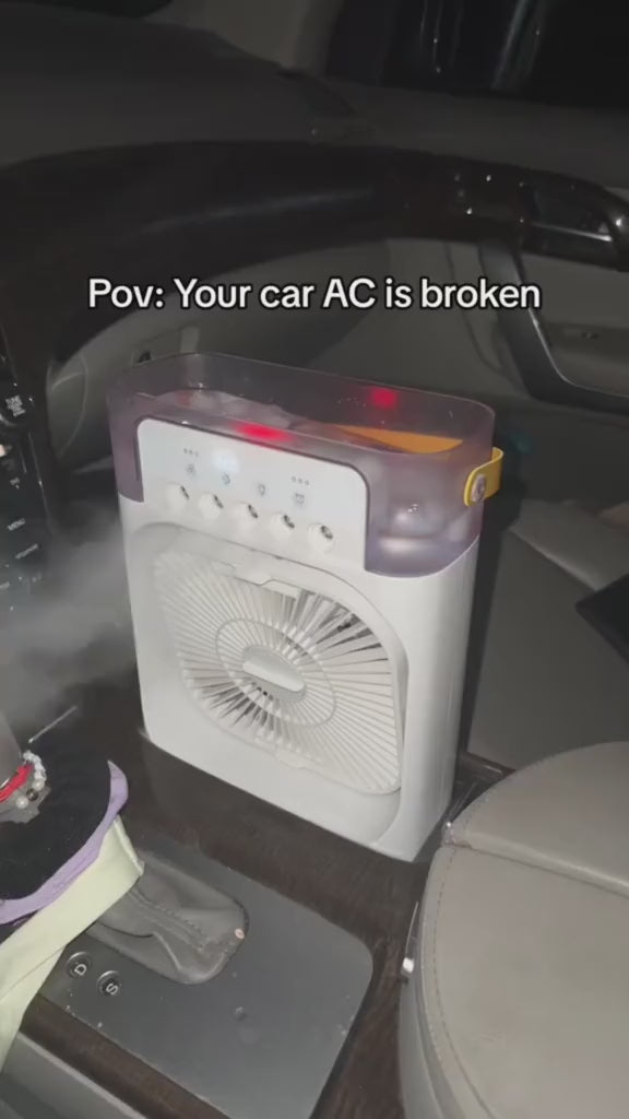 Cooling Fan With Ice